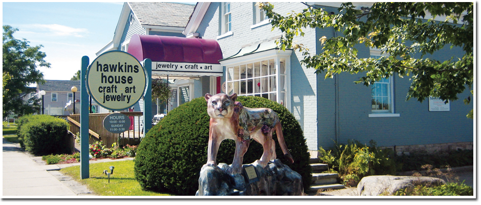 Hawkins House Craftsmarket in Bennington, Vermont
